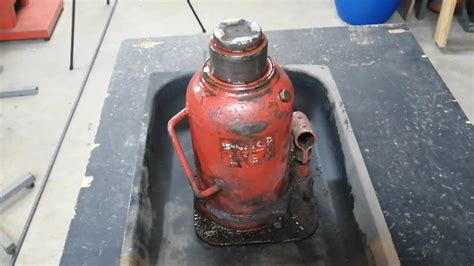 hydraulic bottle jack repair